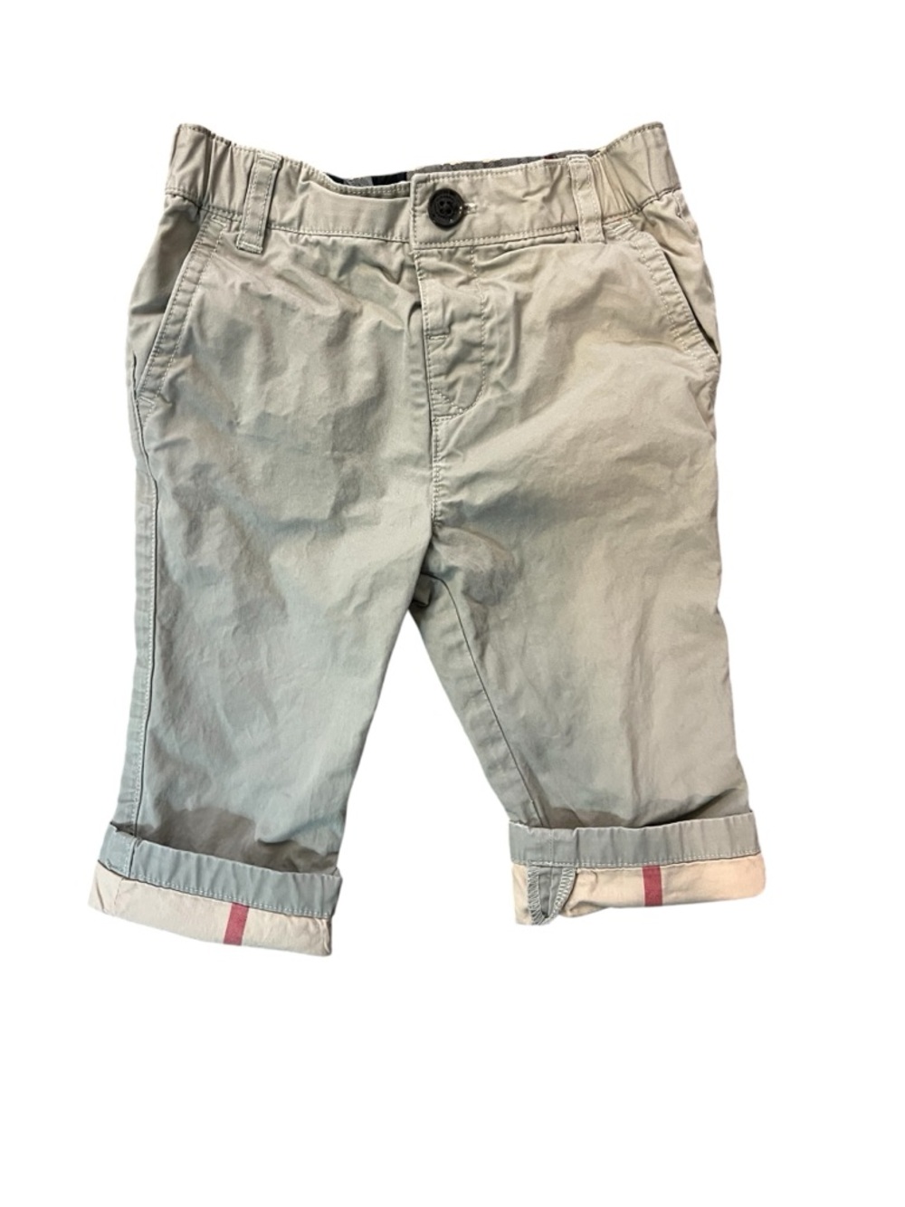 Burberry Beige Pants- Size 9 Months